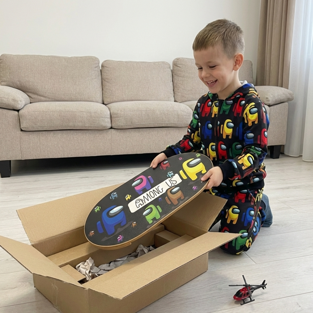 Дитячий баланс борд InGwest Among Us з ролером - Зображення 3
